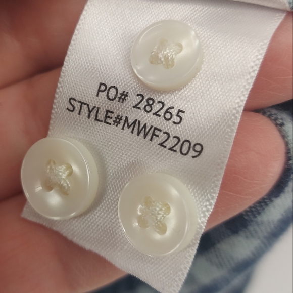 Faherty Faherty Stretch Oxford Check Shirt 2.0 Size XL Cotton Lyocell - Picture 7 of 12